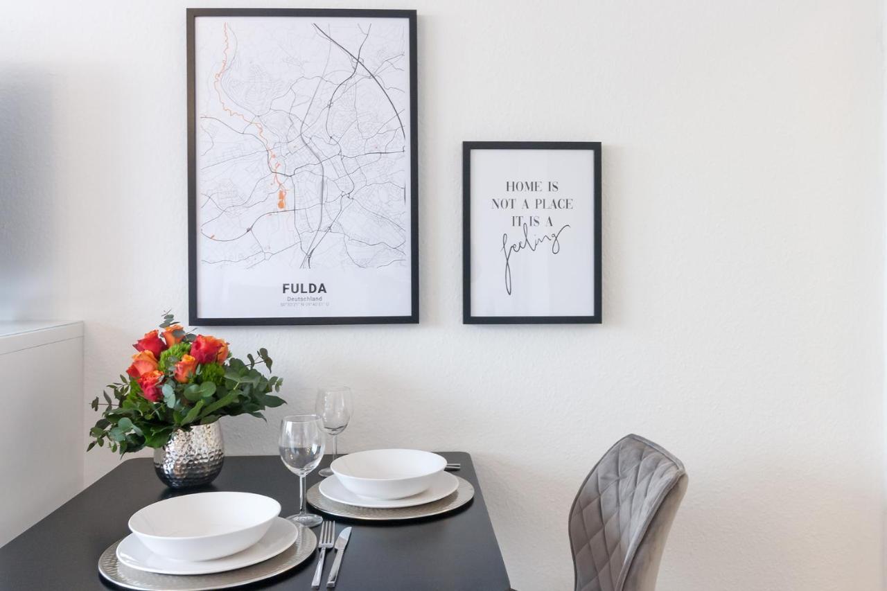 Modernes Apartment Liobablick Nr1 Fewo Fulda Petersberg Petersberg  Εξωτερικό φωτογραφία